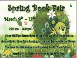 Book Fair Next Week!