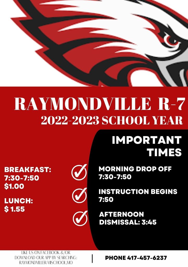 Raymondville Important Times